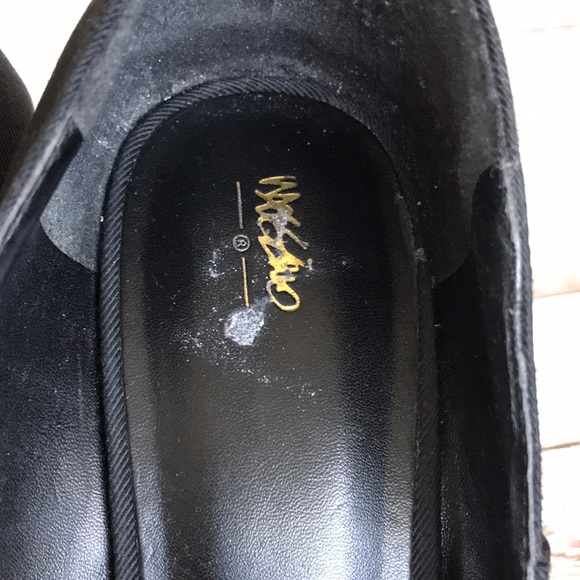 Mossimo Black Cork Open Toe Wedges Size 10 - Picture 7 of 8